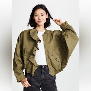 J.O.A. oversized bomber jacket